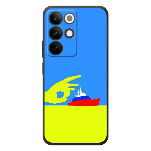 Чохол з принтом «Щелбан кораблю» для Realme C85 Чохол з принтом «Щелбан кораблю» для Realme C85