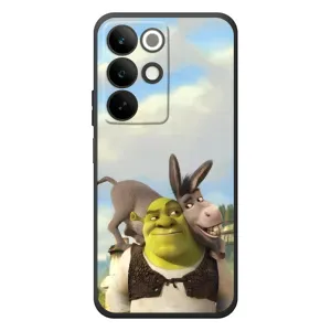 Чохол з мультфільмом Шрек на RealMe C85 (Шрек та Осел)