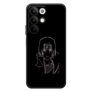 Чехлы на тему: Итачи Учиха для RealMe C85 (AlphaPrint) (силуэт Итачи)