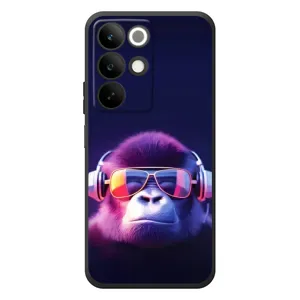 Чохол з Мавпами RealMe C85 - (AlphaPrint) (Стильна мавпа)