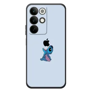 Чохол з принтом Стіч на Realme C85 (Stitch apple)