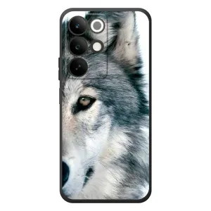 Чехлы с картинками животных RealMe C85 (Волк)
