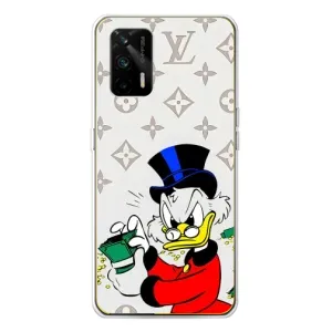 Чехли для Realme GT 5G - Скрудж МакДак Louis Vuitton (PREMIUMPrint) (Бакси Скрудж)