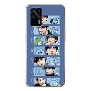 Чохли BTS для Realme GT 5G (AlphaPrint) (Bangtan)