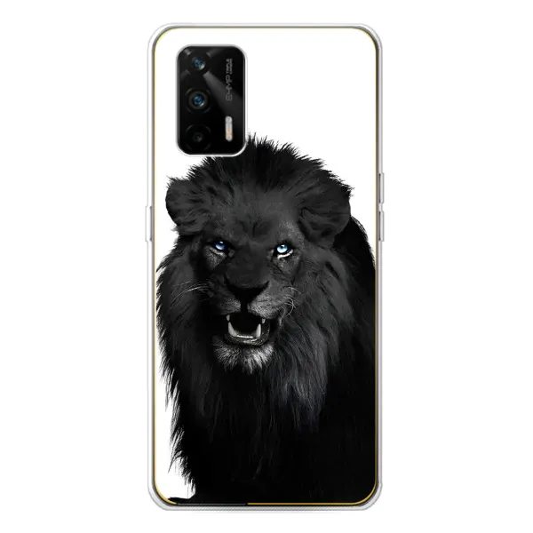 Чехол с принтом «Черный ЛЕВ» для Realme GT 5G