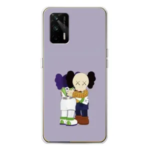 Чохли для Realme GT 5G - Bearbrick Louis Vuitton (PREMIUMPrint) (Дружба Беарбрік)