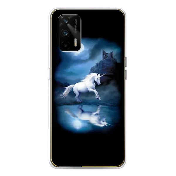 Чехол с принтом «Единорог» для Realme GT 5G