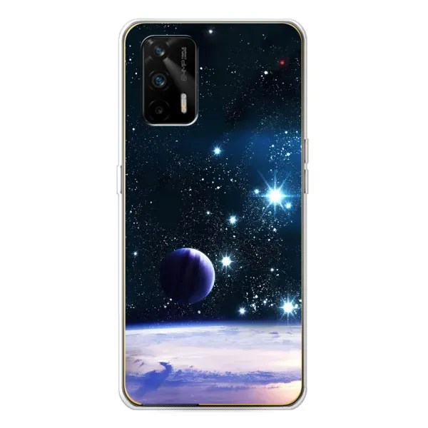 Чехол с принтом «Космический вид» для Realme GT 5G