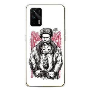 Чехлы для Realme GT 5G с принтом Тараса Шевченко (AlphaPrint) (Козак Шевченко)