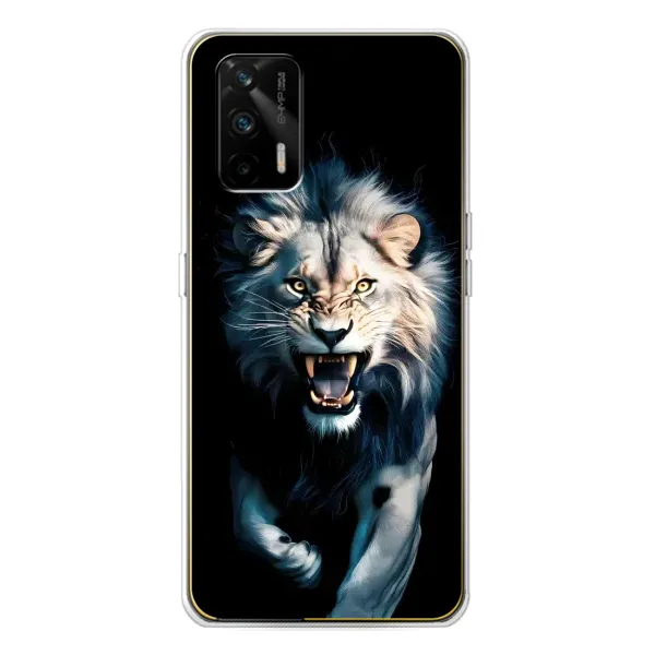 Чохол з принтом «Лев у темряві» для Realme GT 5G