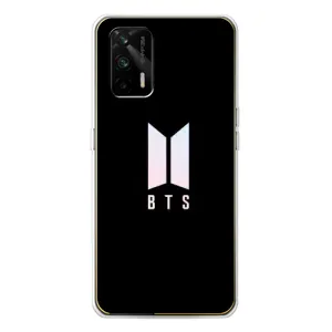 Чохли BTS для Realme GT 5G (AlphaPrint) (Лого BTS)