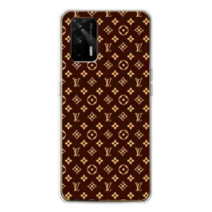 Чохли Луі Вітон для Realme GT 5G (AlphaPrint - LOUIS VUITTON) (лого LOUIS VUITTON)