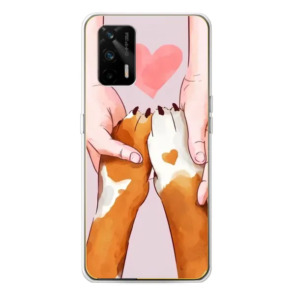 Чохол з принтом «Любовь до собак» для Realme GT 5G