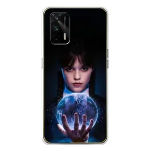 Чохол з принтом «Магічна сфера Венздей» для Realme GT 5G