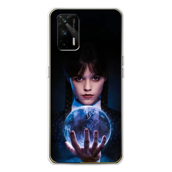 Чохол з принтом «Магічна сфера Венздей» для Realme GT 5G