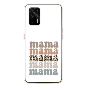 Чохли для мами на Realme GT 5G (Текстовий колаж мама)