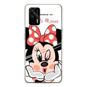 Міккі Маус чохол для Realme GT 5G (AlphaPrint - Мультяшні) (Маус Мінні)