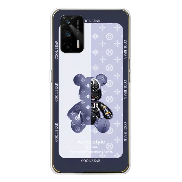 Чохол з принтом «Медведик LV» для Realme GT 5G Чохол з принтом «Медведик LV» для Realme GT 5G