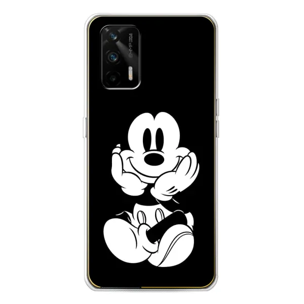 Чохол з принтом «Маус на чорному» для Realme GT 5G Чохол з принтом «Маус на чорному» для Realme GT 5G
