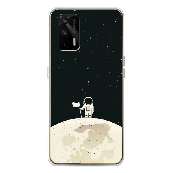 Чехол с принтом «На луне» для Realme GT 5G