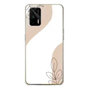Чохол з принтом «Нюдова гілочка абстракція» для Realme GT 5G