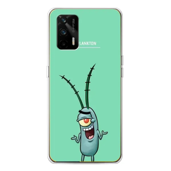 Чохол з принтом «Персонаж Планктон» для Realme GT 5G Чохол з принтом «Персонаж Планктон» для Realme GT 5G
