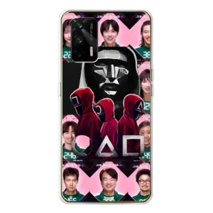 Чохол з принтом «Учасники Гра кальмара» для Realme GT 5G