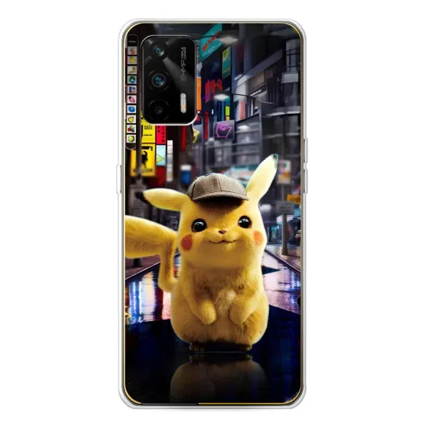 Чехол с принтом «Пикачу покемон» для Realme GT 5G