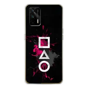 Чохол з принтом «Символи Гра кальмара» для Realme GT 5G