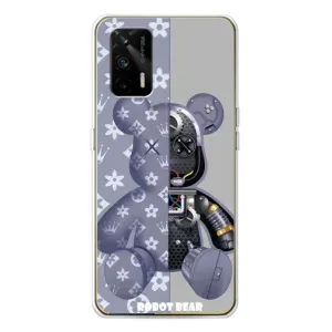 Круті Чохли Луі Віттон для Realme GT 5G (AlphaPrint) (Робот Медведик)