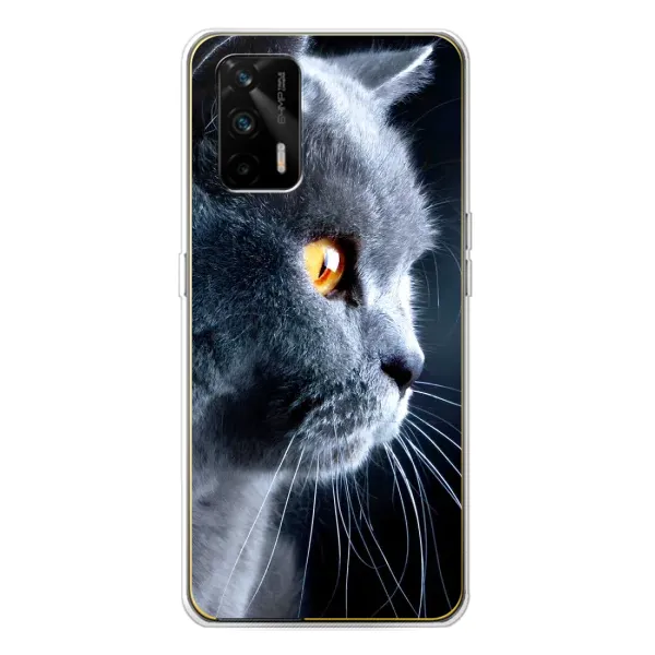Чехол с принтом «Серый Кот» для Realme GT 5G