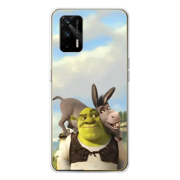Чохол з принтом «Шрек та Осел» для Realme GT 5G