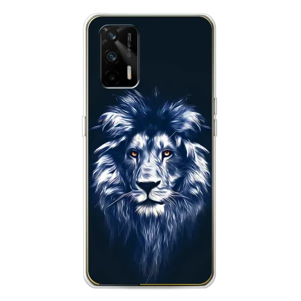 Чохол з принтом «Синій Лев» для Realme GT 5G