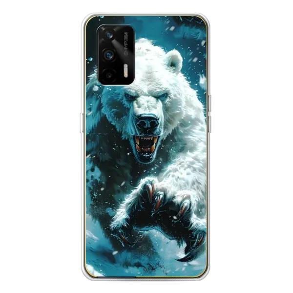 Чохол з принтом «Полярний ведмідь» для Realme GT 5G