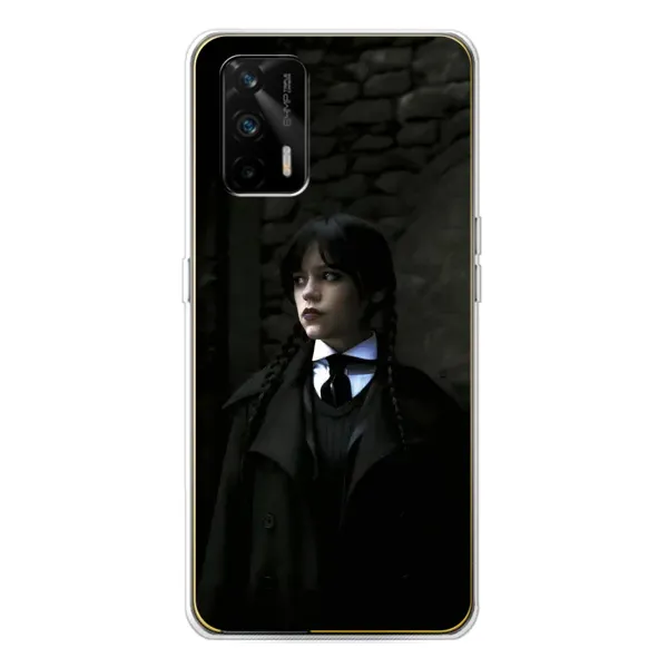 Чохол з принтом «Темний стиль Венздей» для Realme GT 5G