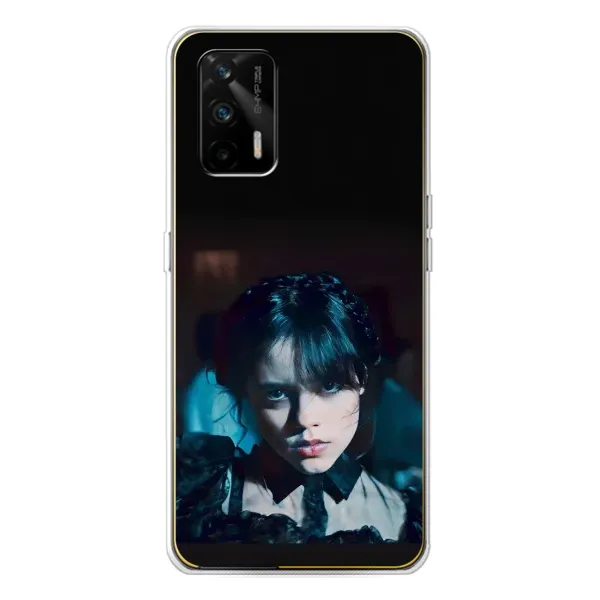 Чохол з принтом «погляд Венздей» для Realme GT 5G