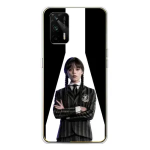 Чохли Венсдей на Realme GT 5G Уенсдей (AlphaPrint) (W-Wednesday)