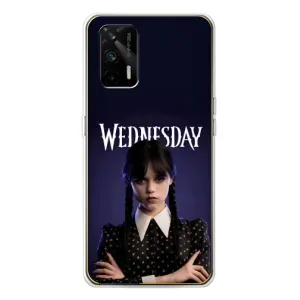 Чохли Венсдей на Realme GT 5G Уенсдей (AlphaPrint) (Wednesday)