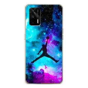 Чохли для Realme GT 5G - з картинкою JORDAN (AlphaPrint) (Яскравий Джордан)
