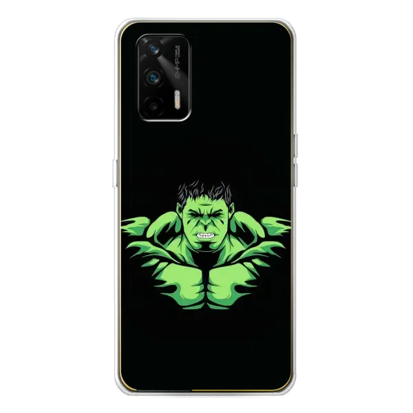 Чохол з принтом «Зелений Халк» для Realme GT 5G Чохол з принтом «Зелений Халк» для Realme GT 5G
