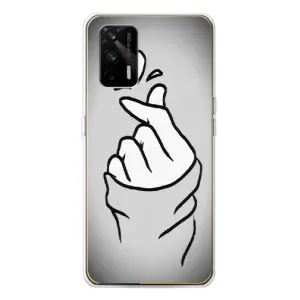 Чохол з принтом «Значок Love» для Realme GT 5G