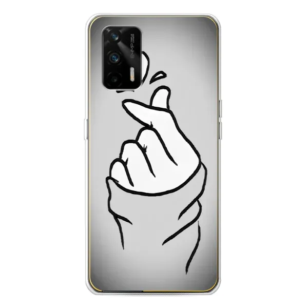 Чохол з принтом «Значок Love» для Realme GT 5G