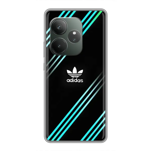 Чехол с принтом «Адидас с полосами» для Realme GT 6