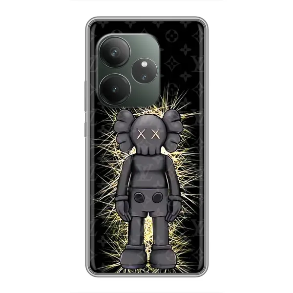 Чехол с принтом «Bearbrick LV» для Realme GT 6