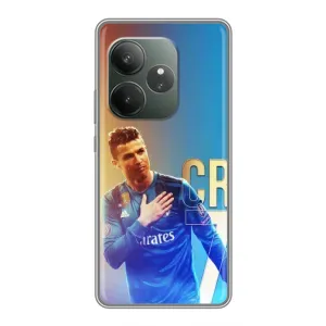 Чехол Криштиану Роналду для Realme GT 6 (AlphaPrint) (CR7 Real)