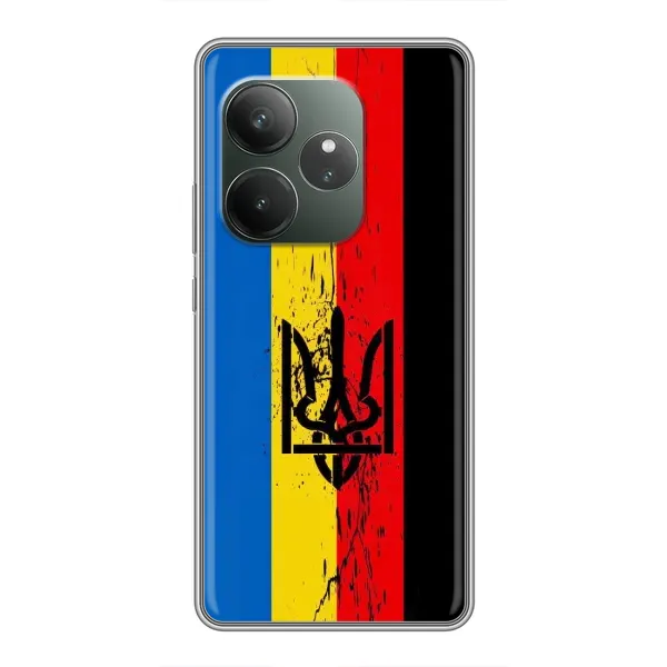 Чехол с принтом «Флаг УПА» для Realme GT 6