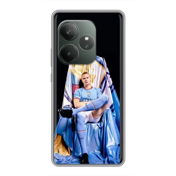 Чехол с принтом «футболист Холанн» для Realme GT 6 Чехол с принтом «футболист Холанн» для Realme GT 6