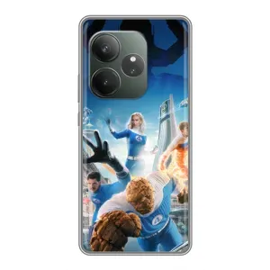 Чохол з принтом Фантастична четвірка для Realme GT 6 (Герої Фантастична Четвірка)
