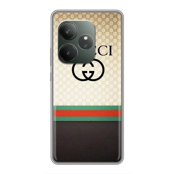 Чехол с принтом «GUCCI стиль» для Realme GT 6 Чехол с принтом «GUCCI стиль» для Realme GT 6