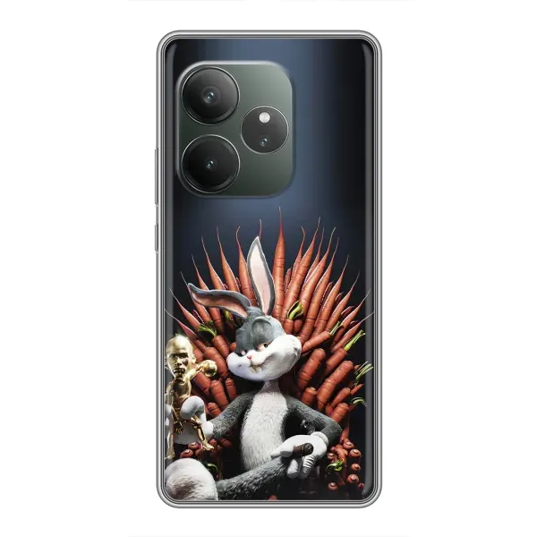 Чехол с принтом «Король Кролик» для Realme GT 6